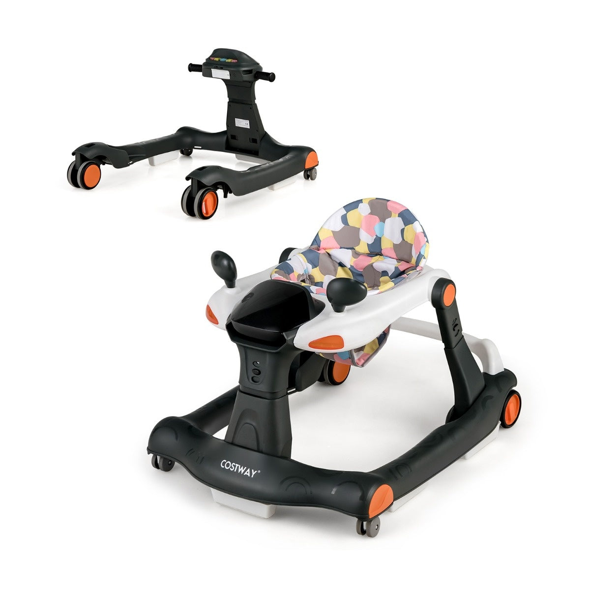 Küste 2 in 1 laufendes Auto faltbar laufendes Objektiv schwarz
