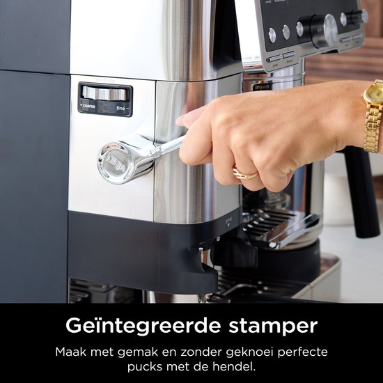 Ninja Luxe Café PRO Espresso- und Filterkaffeemaschine mit Milchaufschäumer – ES701EU