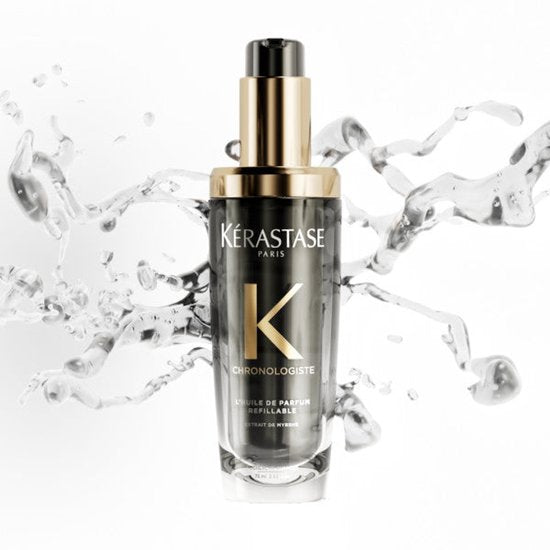 Kérastase Chronologiste L'Huile de Parfum Nachfüllbares Öl – Pflegendes Haarparfüm – Für alle Haartypen – 75 ml