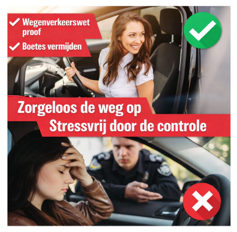 HELDENWERK Auto-Kombi-Tasche (3 in 1) nach aktueller Norm 2026 - inkl. Warndreieck, Warnweste - Verbandskasten Warndreieck-Set Auto-Verbandskasten DIN 13164:2022 (nach deutschem Verkehrsrecht)