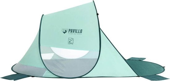 Bestway Pop-up Strandzelt - Pavillo - 200x120x90 - Grün - UPF 80 Sonnenschutz - 2 Personen