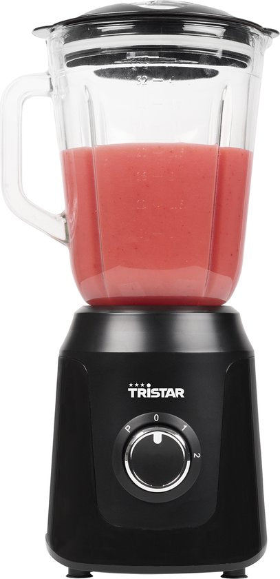 Tristar Mixer 350 W – BL-4482 – 1 l – Smoothie-Mixer und Eiszerkleinerer – Schwarz