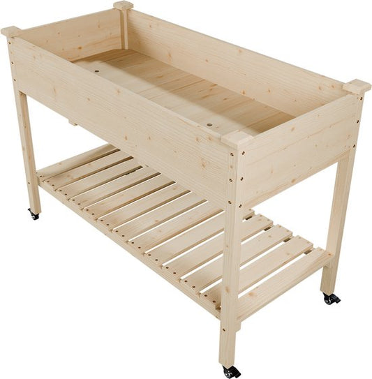 Hochbeetkasten Freya - Mit Rädern