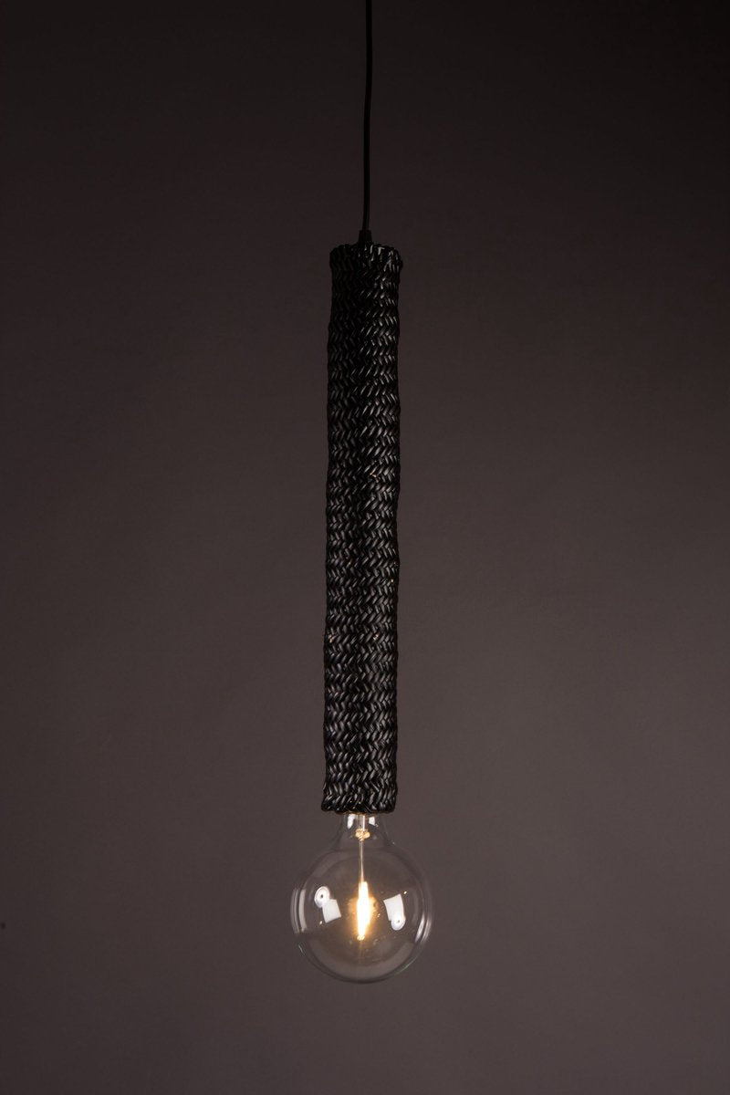 Dutchbone Tan Pendelleuchte Schwarz - 230 V - 12x12x150cm