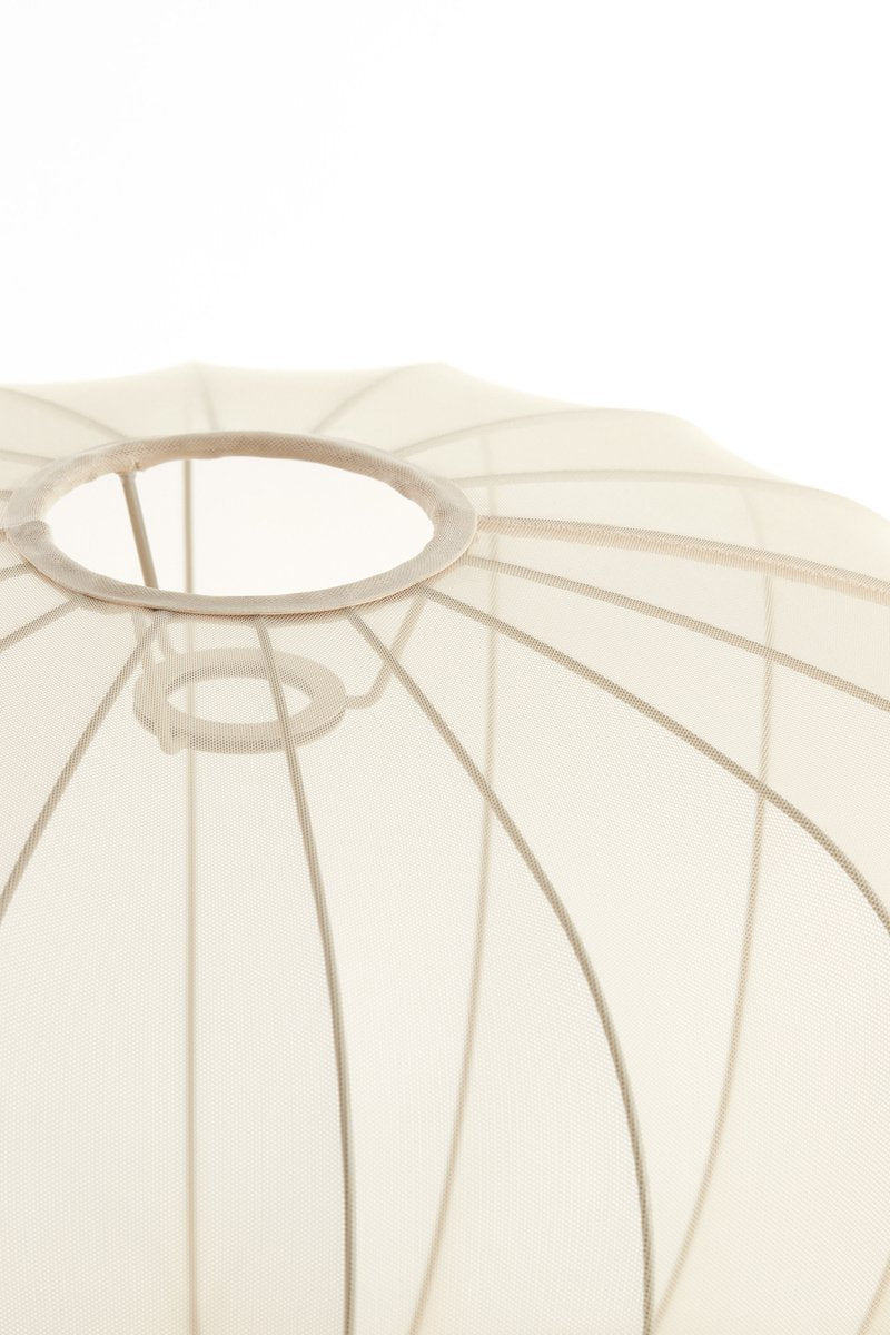Licht & Wohnen - Lampenschirm Plumeria Ø40×30 cm - Sand