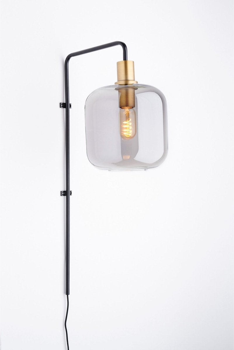 Licht & Wohnen Wandleuchte Lekar - Bronze - 35x21x70cm - Indoor Modern