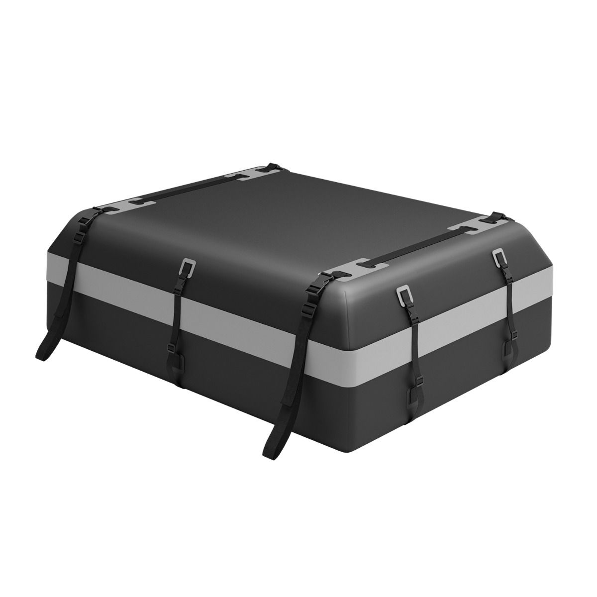 Coast Dachgepäcktasche für das Auto – wasserdichtes PVC – 595 Liter – grau und schwarz