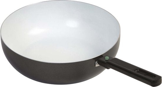 Bo-Camp – Wokpfanne – Sprint ECO – Abnehmbarer Stiel – Ø 28 cm