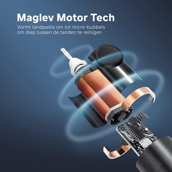 Bintoi® iSonic UV D600 - Elektrische Zahnbürste mit UV-Sterilisator