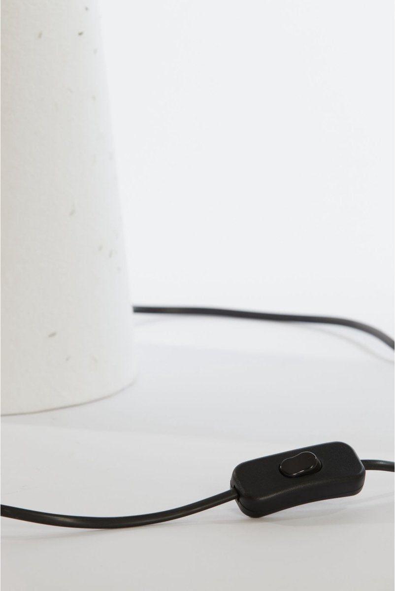 Light & Living Tischleuchte Raeni Ø20 cm - Modern - Weiß