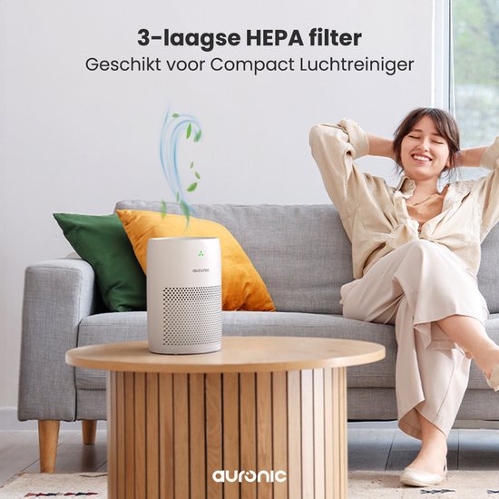 Auronic HEPA13 Filter Compact - Kohlefilter - Geeignet für AU1003282