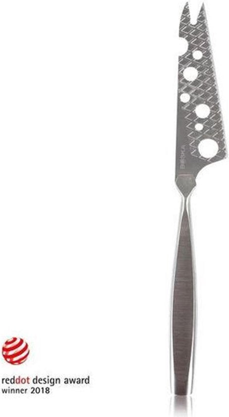 Boska Käsemesser Half Soft Monaco+ No.4 - Käsemesser Weichkäse - Briemesser - Preisträger - Rostfreier Stahl - Spülmaschinenfestes Käsemesser - Küchenutensilien - Küchenzubehör - 10 Jahre Garantie