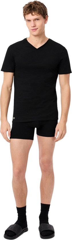 Lacoste T-Shirt – Kurzarm-T-Shirt, 3er-Pack – Größe L