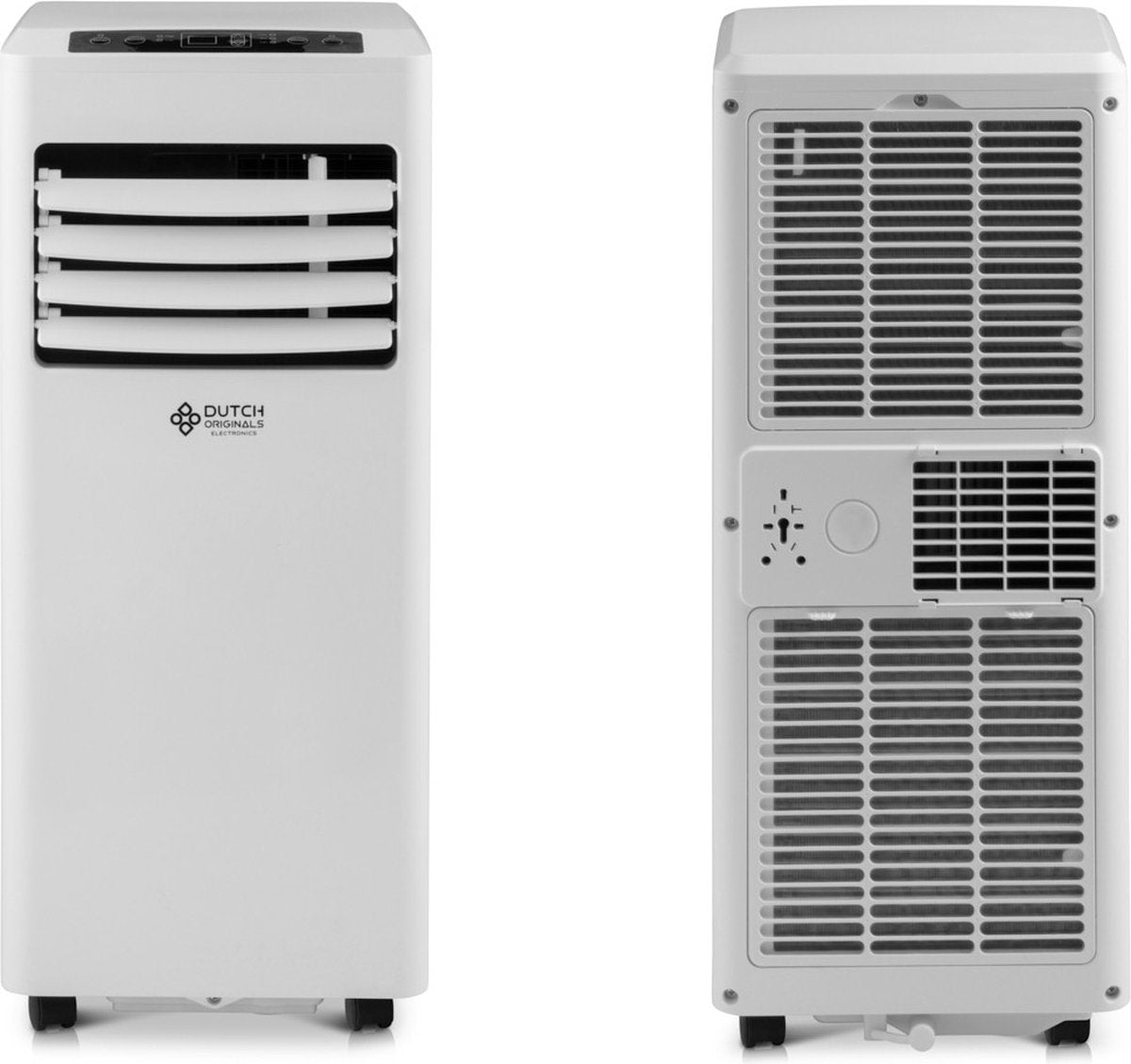 Dutch Orginials Smart Air Conditioner - 7000 BTU - Klimaanlage auf Rädern - 3 Funktionen (Kühler, Entfeuchter, Ventilator)