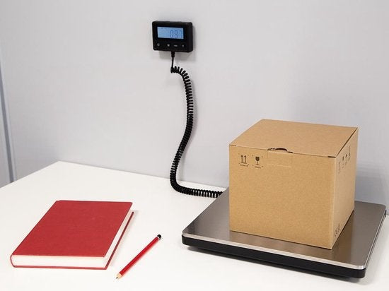 Perel Digitale Postwaage mit externer Anzeige - 100 Kg / 10 G