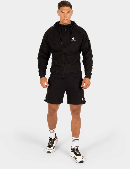 Gorilla Wear Harvey Trainingsjacke - Schwarz - L