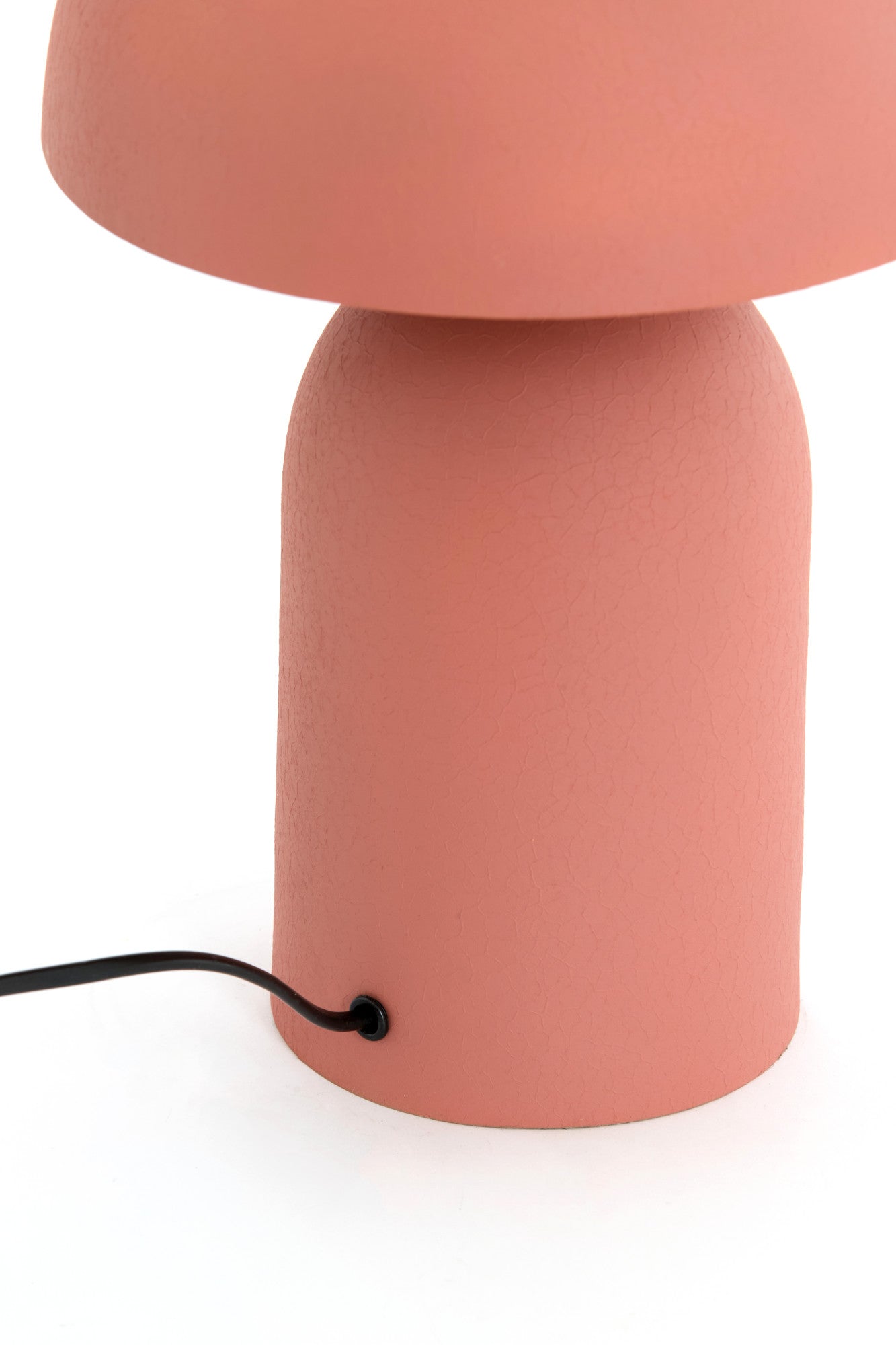 Retro-Tischleuchte Rot - Licht & Wohnen | 48 cm hoch | E27-Fassung