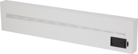 Home&Stylingcollection Wandregal-mit-LED-Beleuchtung-weiß-60 cm