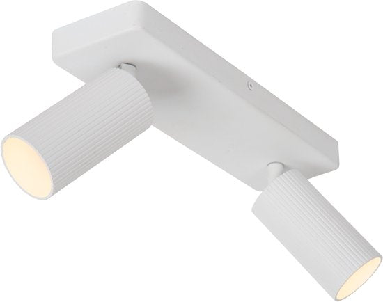 Lucide CLUBS – Deckenstrahler (Deckenleuchte) – 2xGU10 (MR16) – Weiß