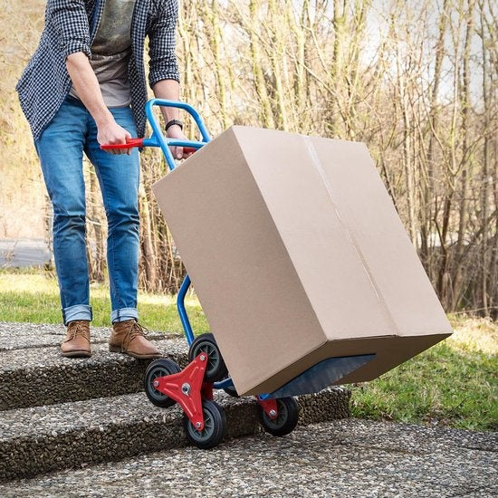 tectake - Treppenwagen - blau - bis zu 100 kg - 402451