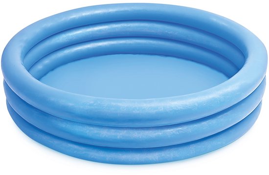 Intex Crystal Blue Aufblaspool – Ø 168 x 38 cm