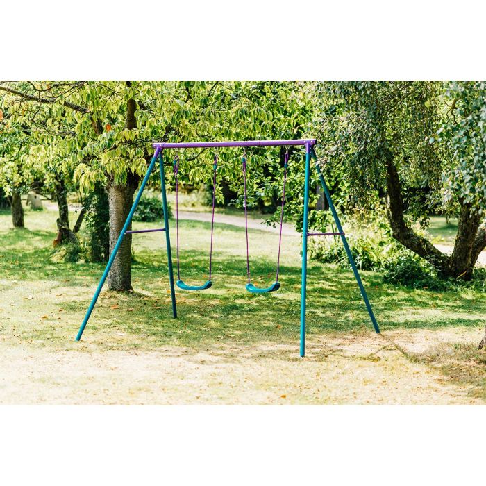 Pflaumenschaukel Sedna türkis - L 210 x B 178 x H 183 cm