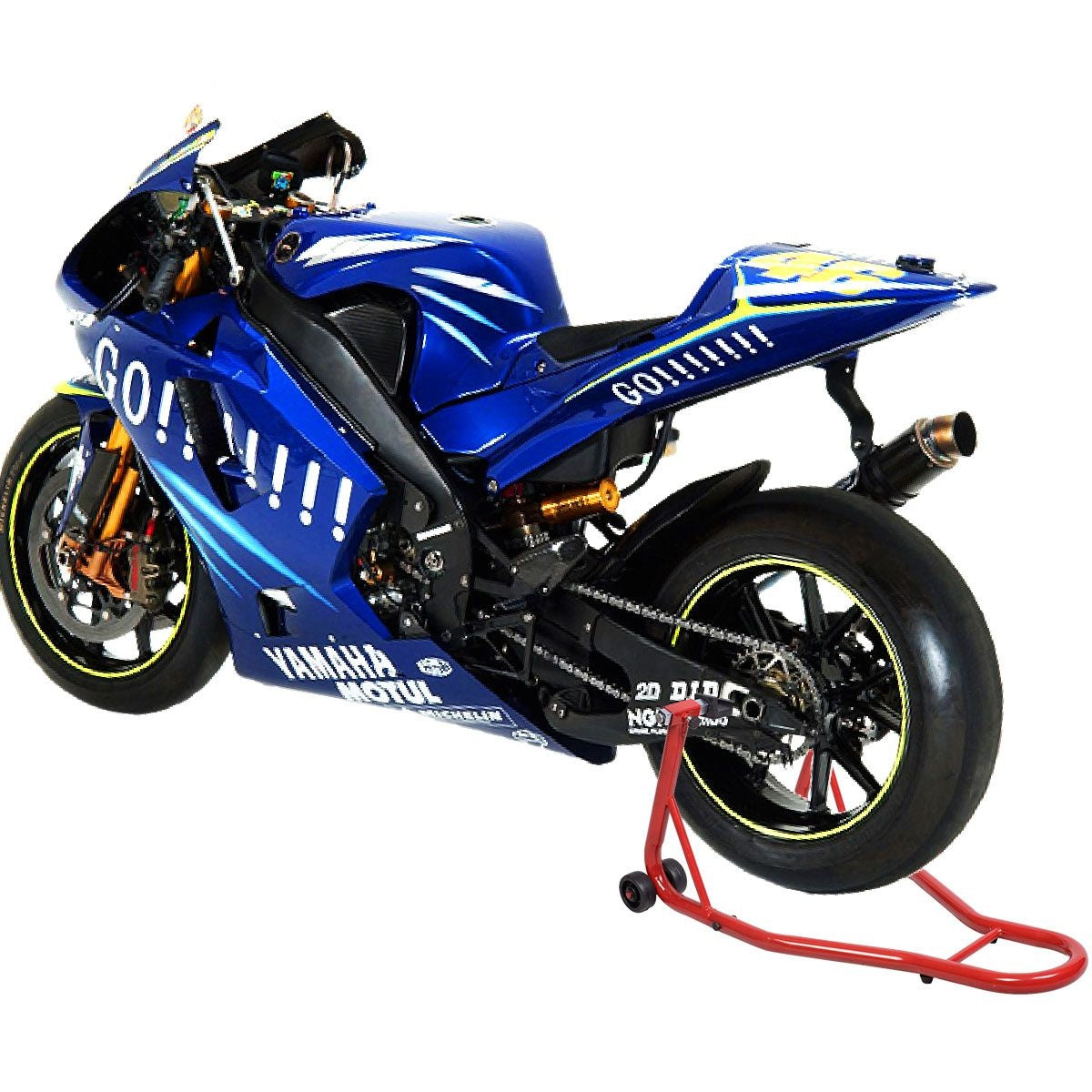 Coast Motorrad-Reparaturständer - Hinterrad - Rot