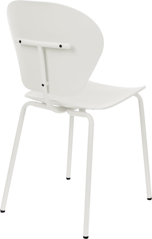 Zuiver The Ocean Chair Esszimmerstühle Coconut Milk - 2er Set