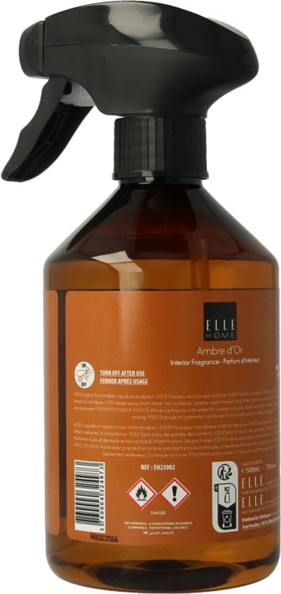 Elle Home – Ambre d'Or – Raumduft 500 ml