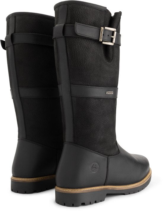 Travelin' Gronvik Damen – Outdoor-Stiefel – Mit Wolle gefüttert – Schwarz