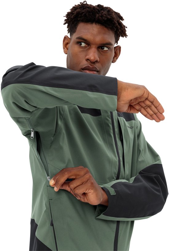 VAUDE Elope Jacket II, Hardshell Jacke, Herren Outdoor Sportjacken, wasserdicht, winddicht, Hardshell, Kapuze, normale Passform