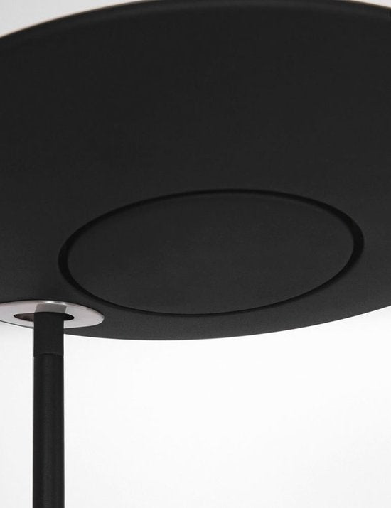 Stehleuchte Zenith LED 1477ZW schwarz, Höhe 185 cm, Material Kunststoff und Metall, schwenkbar, Steinhauer Exclusive