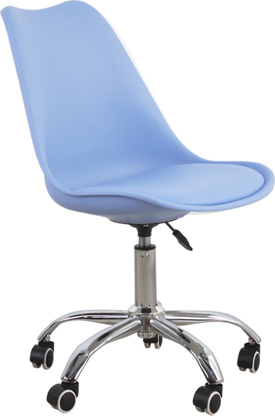 VDD Gaming - Blauer höhenverstellbarer Bürostuhl - 42x48x97cm