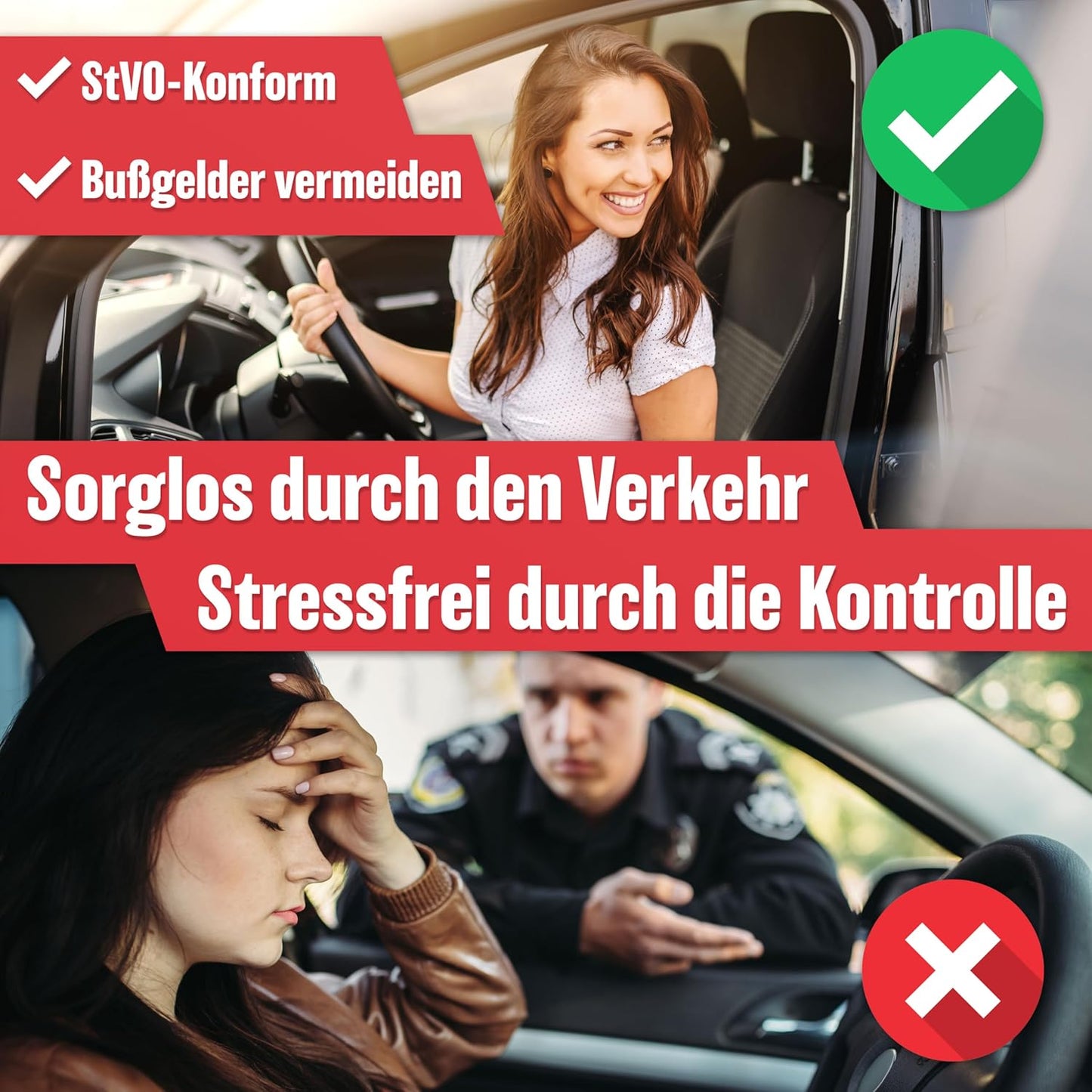 Hero's work Erste-Hilfe-Tasche für das Auto - Gültig in Europa - Erste-Hilfe-Kit nach der aktuellen Norm 2026