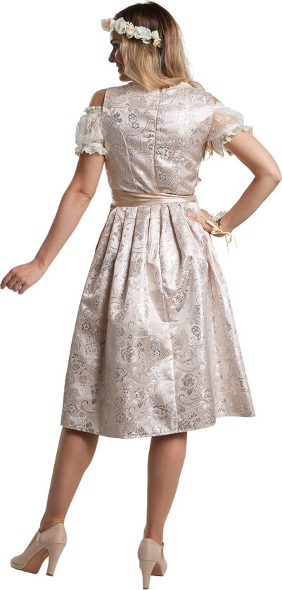 Dressforfun Midi-Dirndl Traunstein Modell 2 XL - Faschingskostüm Kostüm Halloween Faschingskostüm Partykleid Faschingskostüm Partykleid - 304633