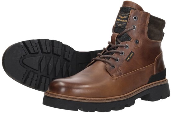 PME Legend Dragan Schnürschuhe Hoch - dunkelbraun - Größe 49