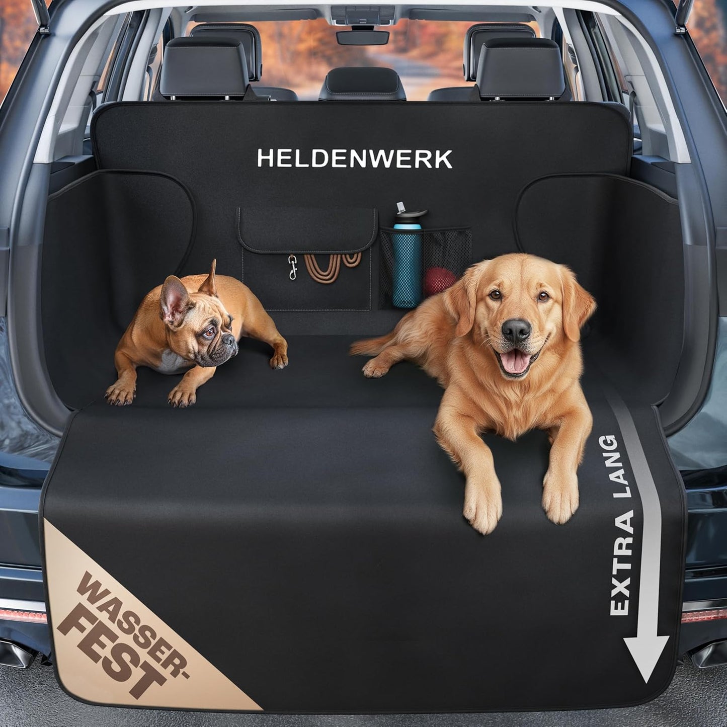 Heroism Trunk Protection - Hunde - Wasserdicht - Schwarz
