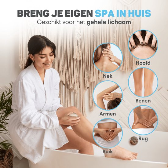 Vulpes Goods® BodyCare - Kopfmassagegerät mit Infrarot - Elektrisches Massagegerät - Kopfhautmassagegerät - Haarbürste - Stimuliert Haarwachstum & Durchblutung - USB aufladbar