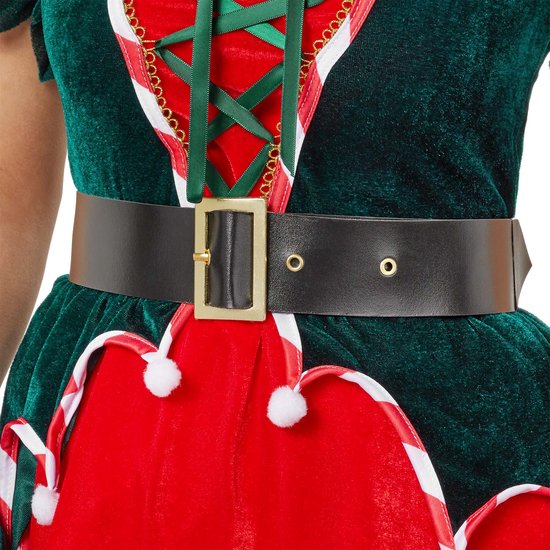 Dressforfun Faschingskostüm Sexy Weihnachtselfe – Damen – Größe L