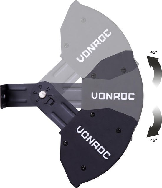 VONROC Stimmungsvolle Terrassenheizung â€“ Marsili 2000W â€“ Hohe Effizienz â€“ Low Glare Lampe â€“ 2 Heizstufen â€“ Mit Fernbedienung