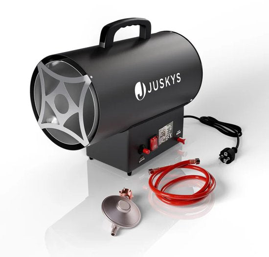 Juskys Gasherd Ventilator - 10kW - 19x36cm - Schwarz