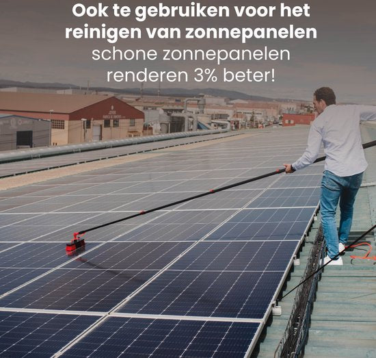 Shine Teleskop-Waschbürste / Einziehbare Wasserbürste - XXL 7 Meter