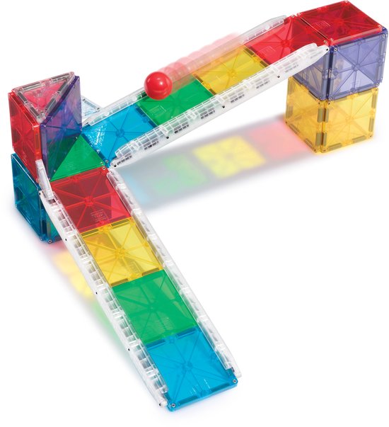 Magna Tiles Rail Racers, 33-teilig