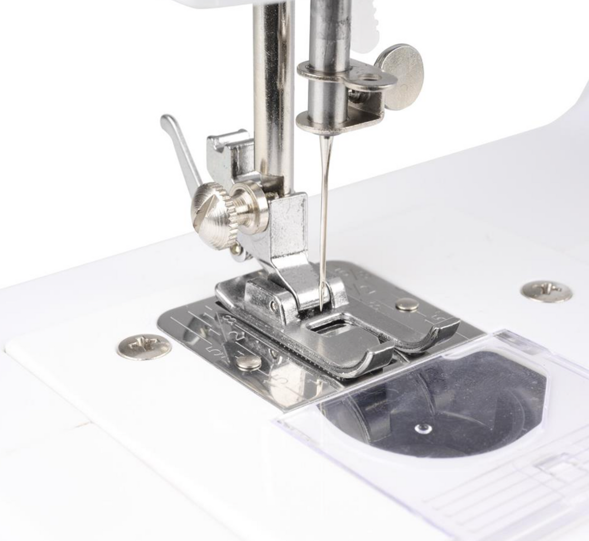 Princess 326010 Nähmaschine – 14 Stiche – Freiarm – Automatische Einfädelhilfe – Weiß