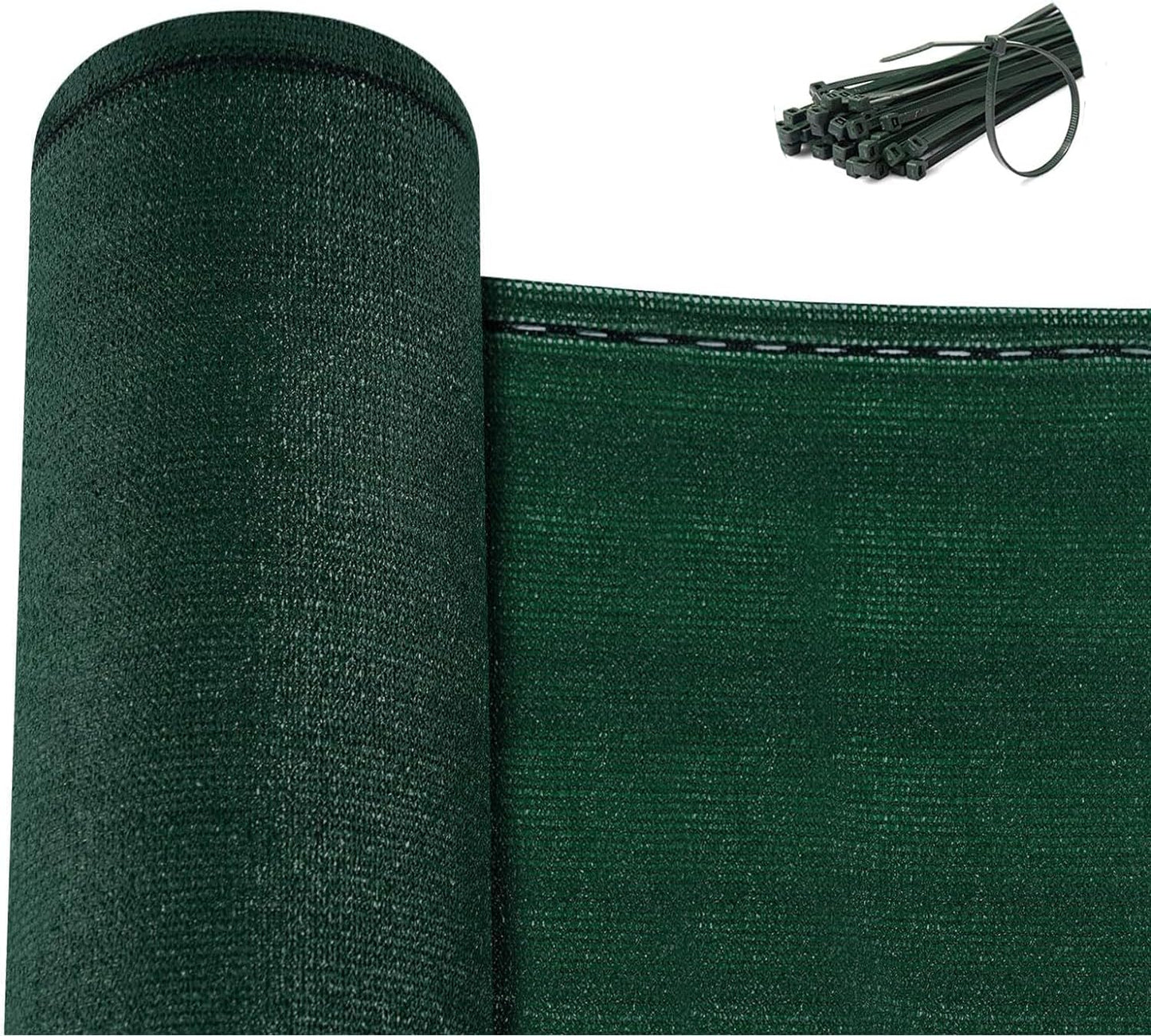 Woltu Sichtschutz Garten und Balkon 1 x 6 m Grün HDPE 180 g/m² - Schattentuch und Windschutz