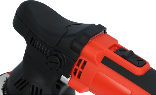 Carpoint Dual-Action-Poliermaschine – 650 Watt – 6 Geschwindigkeitsstufen – 2000–6400 Polierbewegungen – 9 mm Exzenterhub