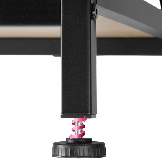 tectake - Konsolentisch Tacoma 100x35x80,5cm - hellbraun - 404671