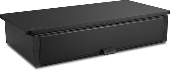 Kensington UVStand™ Monitorständer mit UVC-Sterilisationsfach/Aufbewahrungsschublade - Schwarz