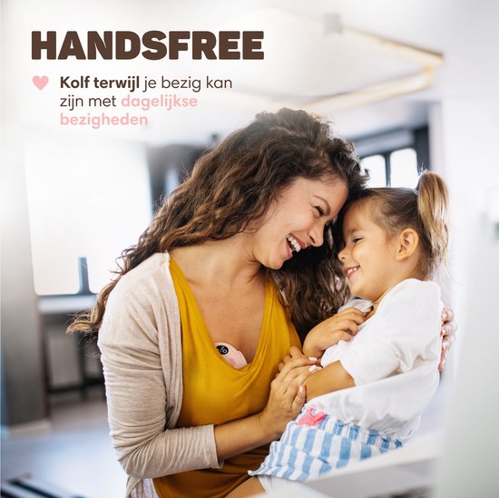 Vulpes Goods® BabyCare Hands-free Breast Pump - Tragbar - Doppelte elektrische Hands - 2 Stück - MAX Version