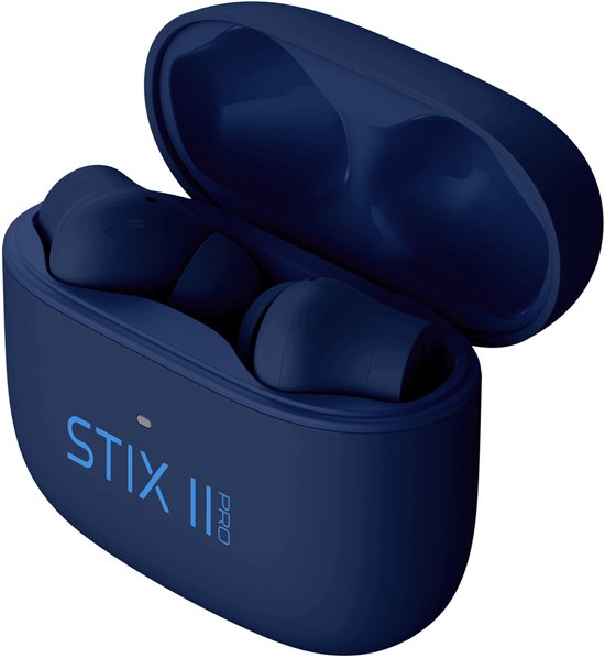 Veho STIX II Pro True Wireless Kopfhörer Wireless In-Ear Anrufe/Musik/Sport/Alltag Bluetooth Blau